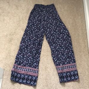 Garage Flowly Paisley Pants